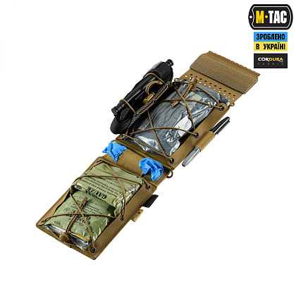 M-Tac Аптечка-вкладиш тактична індивідуальна IFAK Elite Coyote– Мілітарист - зображення 12