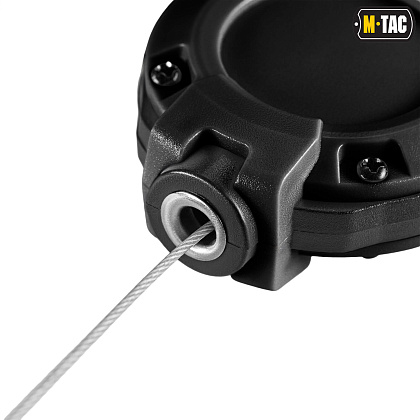 M-Tac карабин с тросиком для ключей Black– Милитарист - фото 6