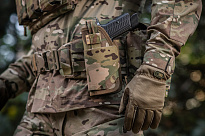  M-Tac кобура универсальная Elite Left Multicam