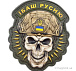 Нашивка об'ємна череп Їбаш русню– Мілітарист - мініатюра 1