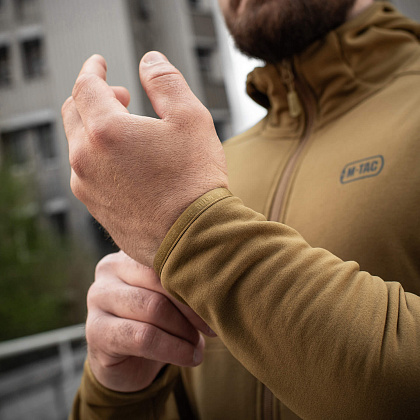 M-Tac кофта Shadow Fleece Polartec Coyote– Мілітарист - зображення 20