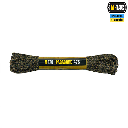 M-Tac паракорд 475 15m Tiger Stripe– Мілітарист - зображення 1