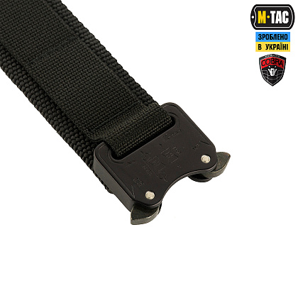 M-Tac ремінь Cobra Buckle Tactical Belt Gen.II Black– Мілітарист - зображення 3