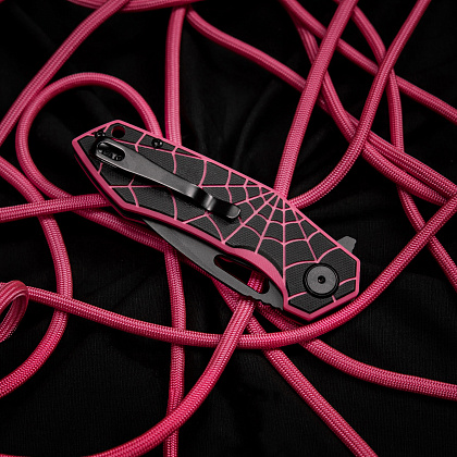 M-Tac ніж складний Type 12 Spider Web Black/Pink– Мілітарист - зображення 19