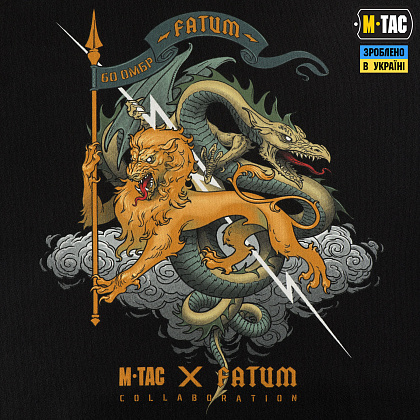 M-Tac кофта Hoodie Cotton Hard Fatum Black– Мілітарист - зображення 9