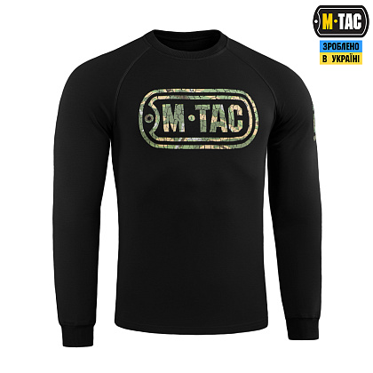 M-Tac реглан Logo Black– Мілітарист - зображення 3