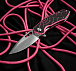 M-Tac ніж складний Type 12 Spider Web Black/Pink/Steel– Мілітарист - мініатюра 16