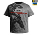 M-Tac футболка Warrior 1919 Oversize Light Grey– Милитарист - миниатюра 3