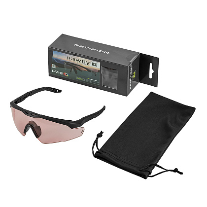 Revision окуляри Sawfly R3 Max Black Frame I-Vis Umbra Lens Large– Мілітарист - зображення 6