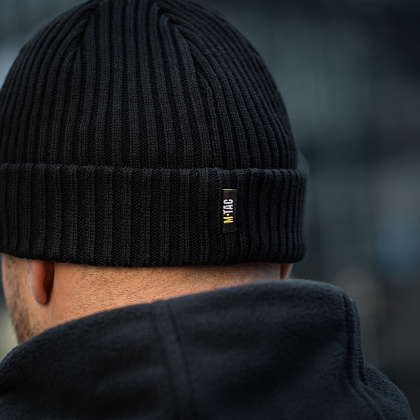 M-Tac шапка вязаная 100% акрил Black– Милитарист - фото 13
