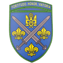 Шеврон ПВХ ЗСУ 155 ОМБр Fortitudo Honor Viktoria 2025– Милитарист