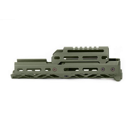 Крук M-Lock цівка для АКС-74У коротка верхні накладка OD Green (1U044A)– Мілітарист - зображення 6