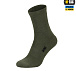 M-Tac шкарпетки Tactical Socks Cotton 67% Olive– Мілітарист - мініатюра 1