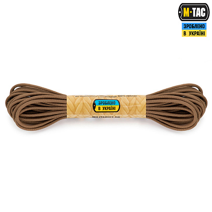 M-Tac паракорд 550 type III 15m Coyote– Мілітарист - зображення 2