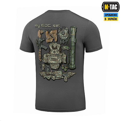 M-Tac футболка My EDC Dark Grey– Мілітарист - зображення 5