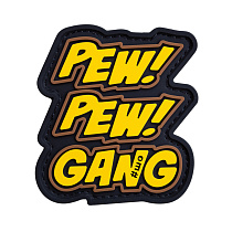 Sho_patch шеврон Pew Pew (yellow)– Мілітарист