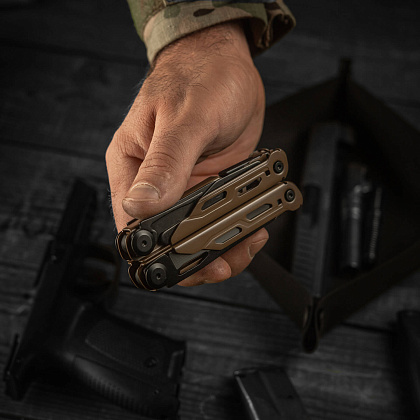 M-Tac мультитул Type 9 Brown/Black– Мілітарист - зображення 30