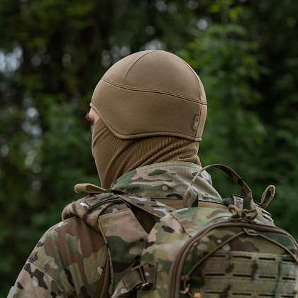M-Tac шапка-підшоломник Gen.II мікрофліс ріп-стоп Tan– Мілітарист - зображення 8