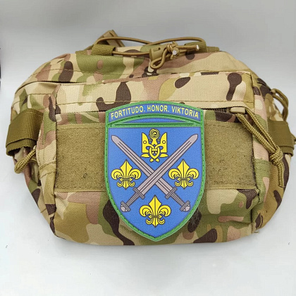 Шеврон ПВХ ЗСУ 155 ОМБр Fortitudo Honor Viktoria 2025– Милитарист - фото 2