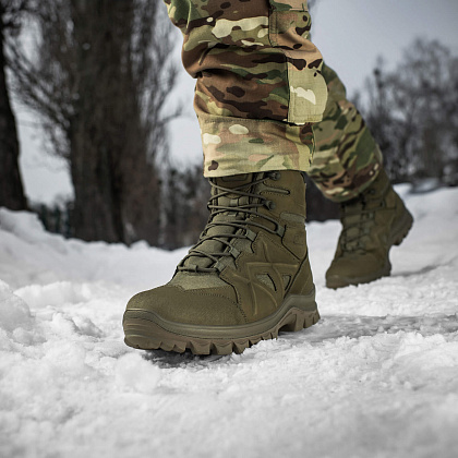 M-Tac ботинки полевые с утеплителем Winter Cross Ranger Green– Милитарист - фото 15