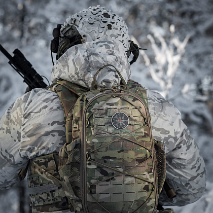 M-Tac нашивка шолом Жаху PVC Black/GID– Мілітарист - зображення 9