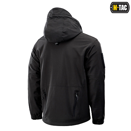 M-Tac куртка Soft Shell с подстежкой Black– Милитарист - фото 4