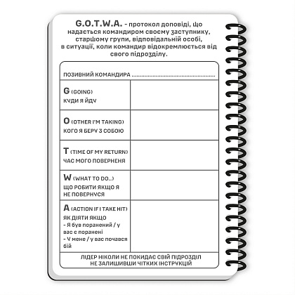 Ecopybook Tactical Блокнот командира отделения (розш.)– Милитарист - фото 22