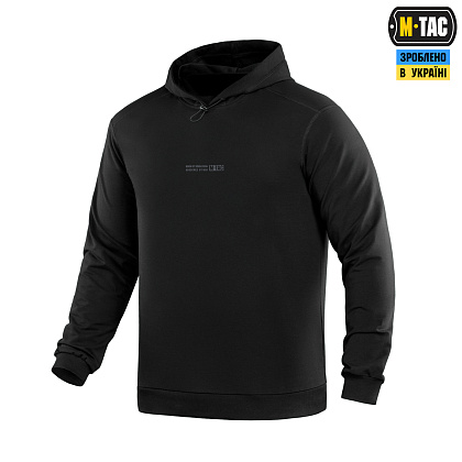 M-Tac кофта Hoodie Born by Revolution Black– Милитарист - фото 1