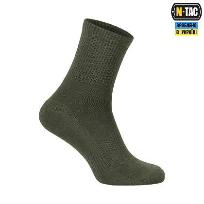 M-Tac шкарпетки Tactical Socks Cotton 67% Olive– Мілітарист - зображення 3