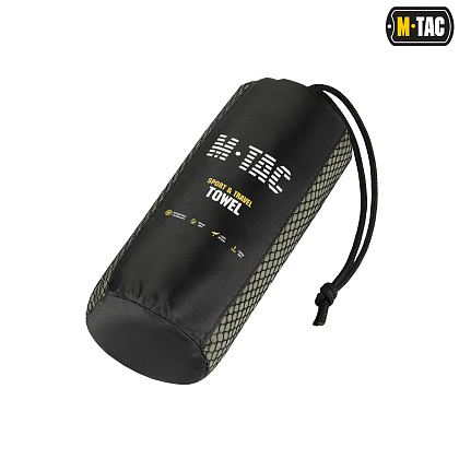 M-Tac полотенце микрофибра 120х60 army green– Милитарист - фото 4