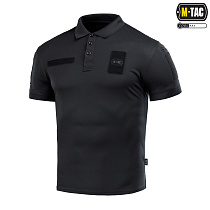 M-Tac поло Elite Tactical Coolmax Black– Мілітарист