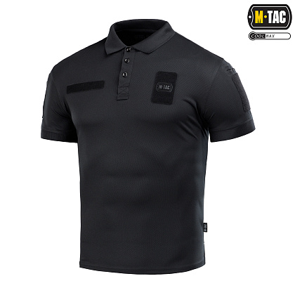 M-Tac поло Elite Tactical Coolmax Black– Милитарист - фото 1
