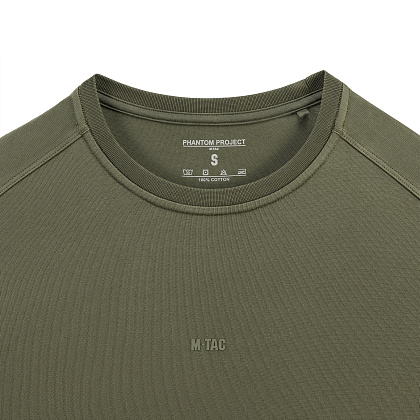 Phantom Project/M-Tac футболка Long Sleeve Cotton Hard (GD) Olive– Милитарист - фото 5