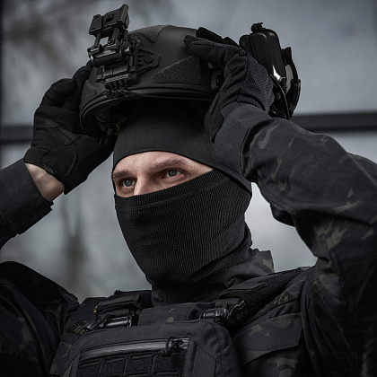 M-Tac шапка-підшоломник мікрофліс ріп-стоп Black– Мілітарист - зображення 13