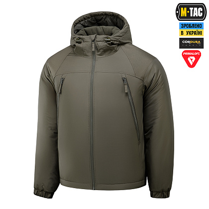 M-Tac куртка зимова Alpha Basic Primaloft Dark Olive– Мілітарист - зображення 1
